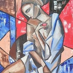 Cubism Woman